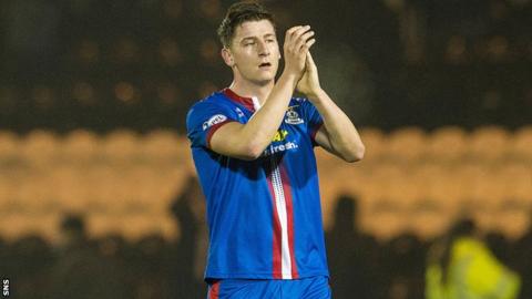 Inverness Caledonian Thistle defender Josh Meekings