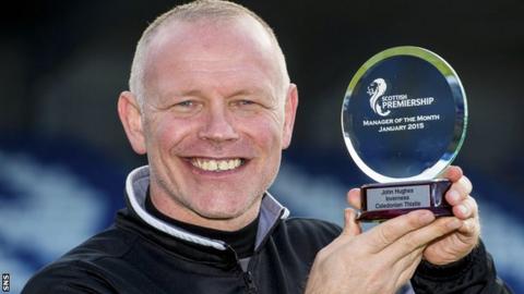 Inverness Caledonian Thistle manager John Hughes