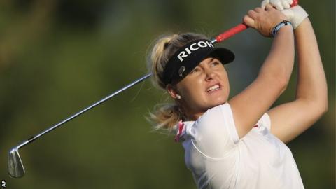 English golfer Charley Hull