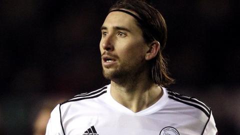 Shaun Barker in action for Derby County