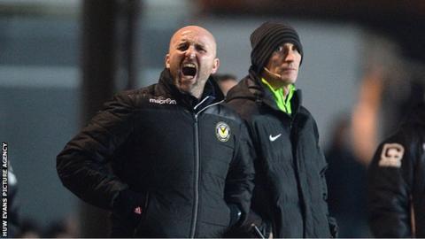 Newport caretaker manager Jimmy Dack