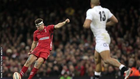 Dan Biggar won the first of his 29 caps for Wales against Canada in 2008