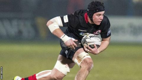Hugh Blake made his Edinburgh debut on Friday night