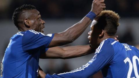Clinton N'Jie and Henri Bedimo