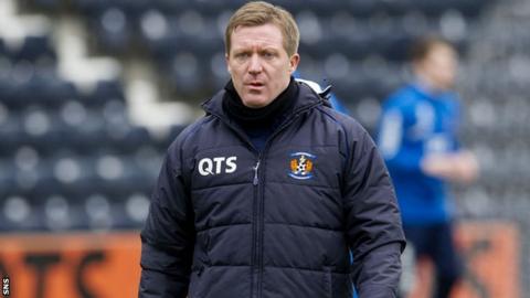 Kilmarnock interim manager Gary Locke