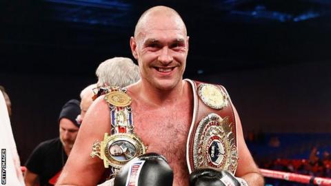 Tyson Fury's father keen to help his son after prison release - BBC Sport