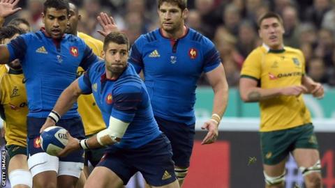 France scrum-half Sebastien Tillous-Borde