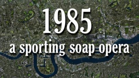 How sport looked when EastEnders was born in 1985