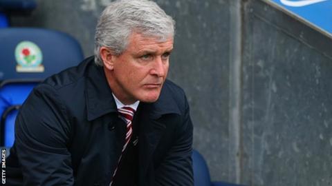Stoke City manager Mark Hughes