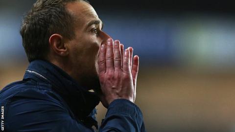 England Women head coach Mark Sampson
