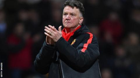 Manchester United manager Louis van Gaal