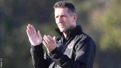 Crusaders manager Stephen Baxter