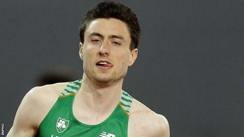 Mark English after finishing third in the 800m final at the European Championships in August