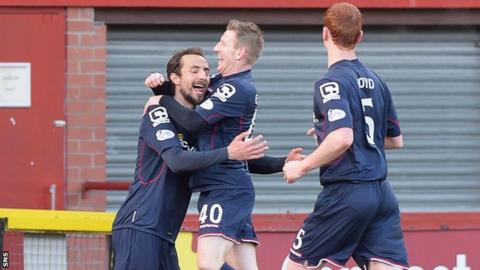 Ross County celebrate
