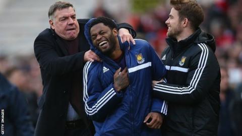 West Ham manager Sam Allardyce