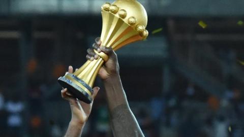 The Africa Cup of Nations trophy