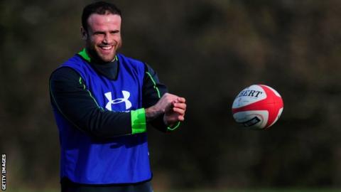 Jamie Roberts has played 26 times for Racing Metro since joining in 2013