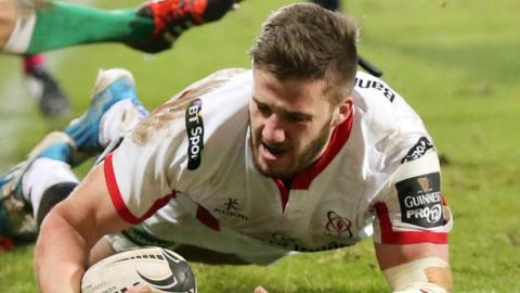 Ulster centre Stuart McCloskey