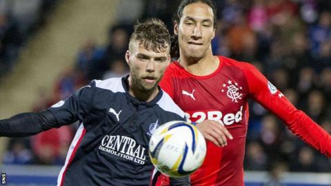 Falkirk striker Rory Loy