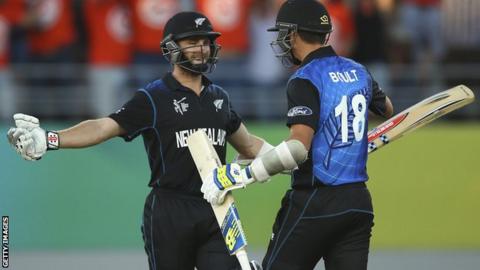 Kane Williamson and Trent Boult