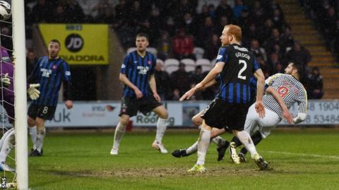 Steven Thompson scored on his return from injury.