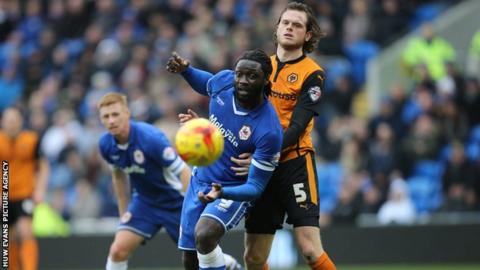 Kenwyne Jones in action against Wolves