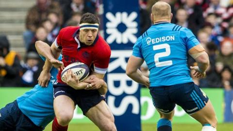 Al Dickinson was left frustrated by the refereeing of the scrummage during Scotland's defeat to Italy.