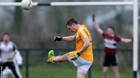 Antrim's CJ McGourty