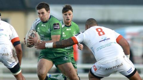 Craig Ronaldson scored six conversions and two penalties for Connacht