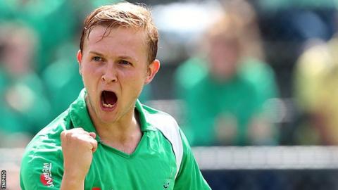 Michael Watt was on target for Ireland against Austria