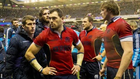 Six Nations struggle for Scotland