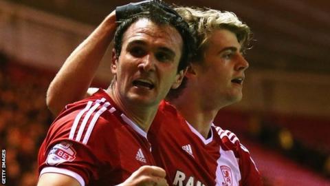 Middlesbrough strikers Kike and Patrick Bamford
