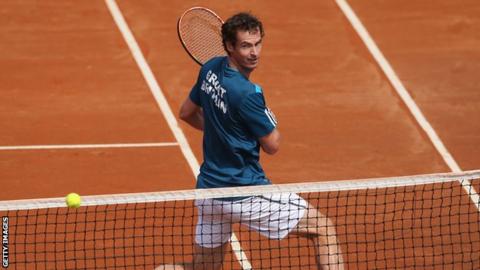 Andy Murray in the Davis Cup