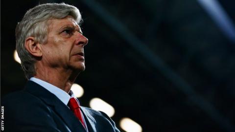 Arsenal manager Arsene Wenger