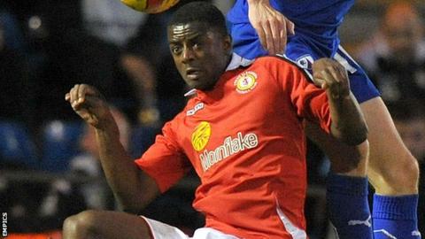 Crewe's on-loan Manchester City defender Greg Leigh