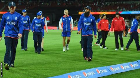 England's World Cup hopes ended with defeat to Bangladesh