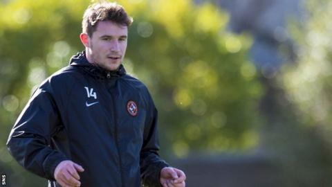 Dundee United defender Callum Morris