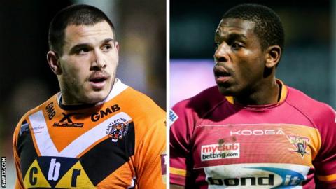 Justin Carney and Jermaine McGillvary