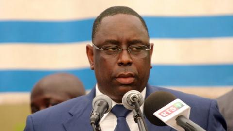 Senegal's President Macky Sall