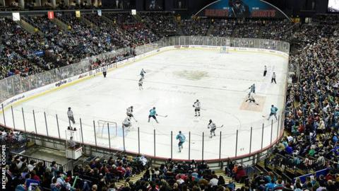 The biggest crowd at the Odyssey Arena for 10 years watched Belfast play Nottingham on Saturday night