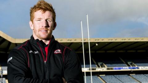 Edinburgh back row Roddy Grant