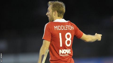 Great Britain captain Barry Middleton scored his team's opening goal