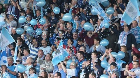Ballymena United fans