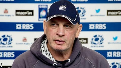 Scotland coach Vern Cotter
