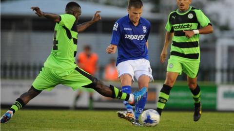 Former Watford and Forest Green midfielder Al Bangura