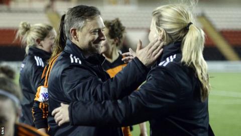 Eddie Wolecki Black has led Glasgow City into the last eight of the Champions League.