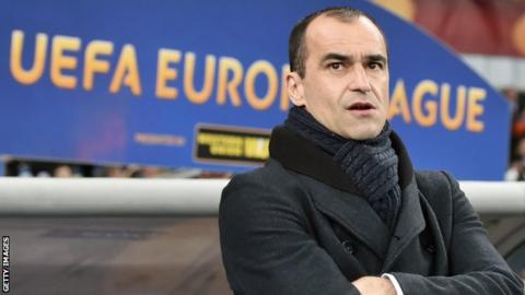 Roberto Martinez of Everton