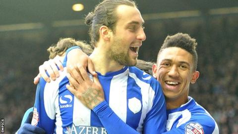 Atdhe Nuhiu scored his 10th goal of the season