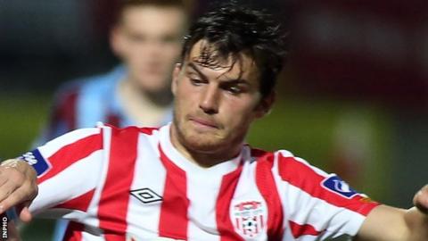 Philip Lowry scored Derry City's goal in the draw away to Sligo Rovers