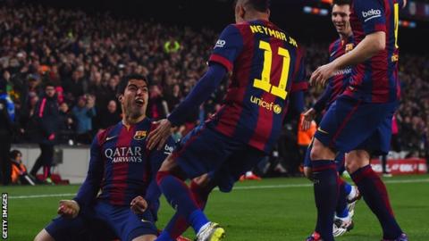 Barcelona v Real Madrid